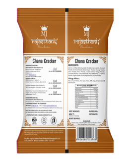 Rajasthani Namkeen Chana Cracker Pillow pack