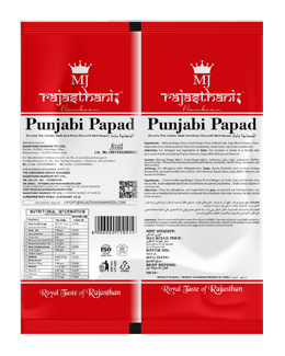 Rajasthani Namkeen Punjabi Papad Bikaners Special